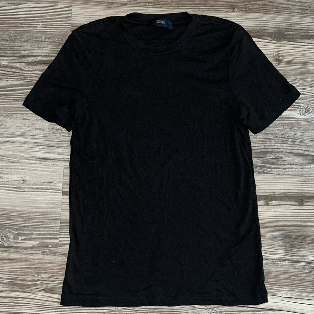 CLOSED Basic Cotton and Cashmere Short Sleeve Tee Shirt